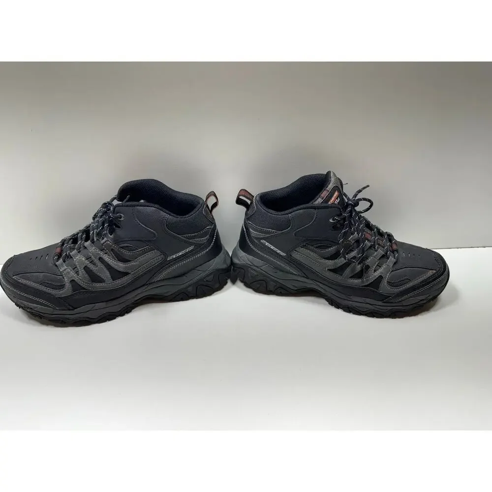 Skechers M Fit Sneaker Mens Shoes Sz 9 Lace Up SN 50120 BKCC Leather/Synthetic